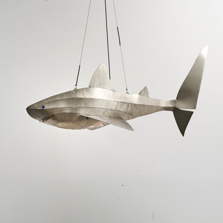 Bild 2 zu Objekt, Deckenleuchte 'Hai', 1990er Jahre, Reinhard Stubenrauch, Stubenrauch, Reinhard, Berlin, 174B 763