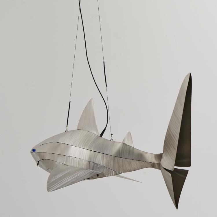 Bild 4 zu Objekt, Deckenleuchte 'Hai', 1990er Jahre, Reinhard Stubenrauch, Stubenrauch, Reinhard, Berlin, 174B 763