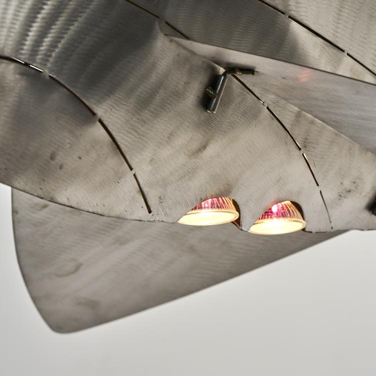 Bild 6 zu Objekt, Deckenleuchte 'Hai', 1990er Jahre, Reinhard Stubenrauch, Stubenrauch, Reinhard, Berlin, 174B 763