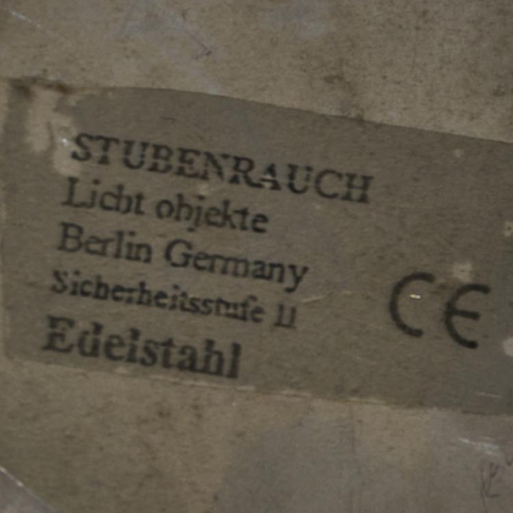 Bild 8 zu Objekt, Deckenleuchte 'Hai', 1990er Jahre, Reinhard Stubenrauch, Stubenrauch, Reinhard, Berlin, 174B 763