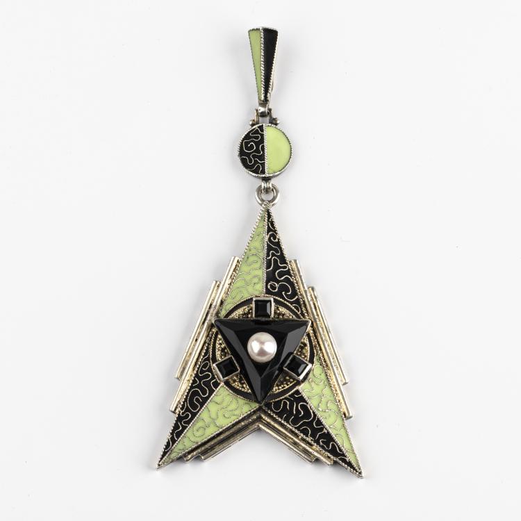 Bild 1 zu Objekt, Anh&auml;nger, um 1928, Fahrner, Theodor, Pforzheim, 174A 263