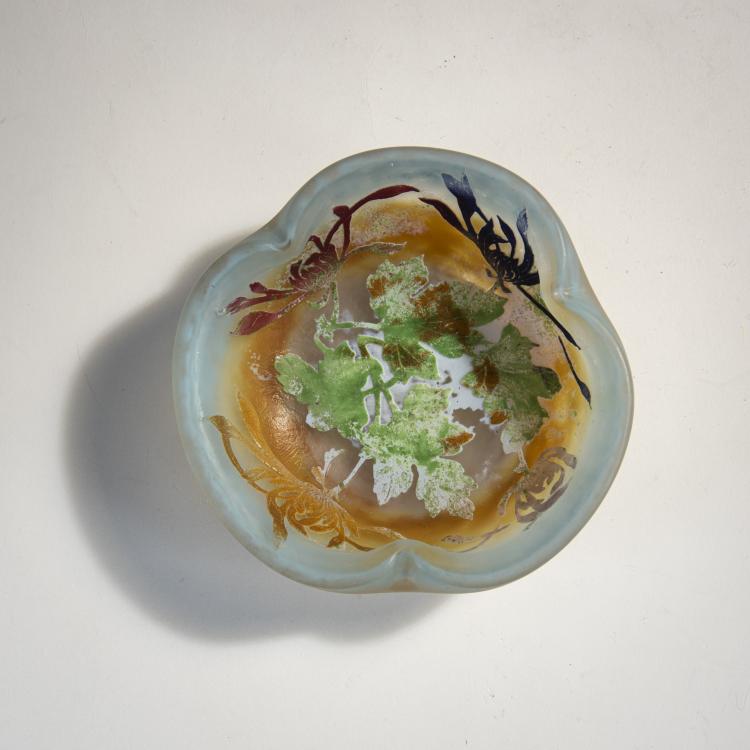 Bild 1 zu Objekt, Schale 'Chrysanth&egrave;mes', um 1906, Daum Fr&egrave;res, Nancy, 174A 67