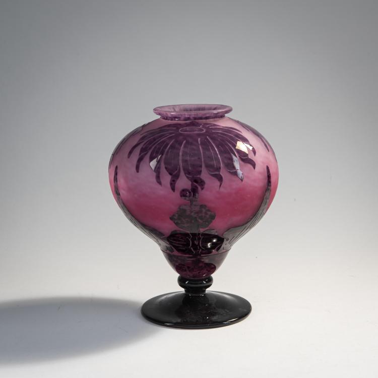 Bild 1 zu Objekt, Vase 'Dahlias', 1923-26, Schneider, Epinay-sur-Seine, 174A 186