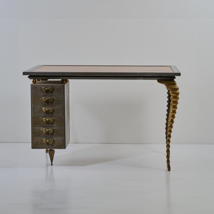 Bild 2 zu Objekt, One-off 'Flightfile' desk, 1990, Mark Brazier-Jones, Brazier-Jones, Mark, Studio, Buckland, Buntingford, 174B 758