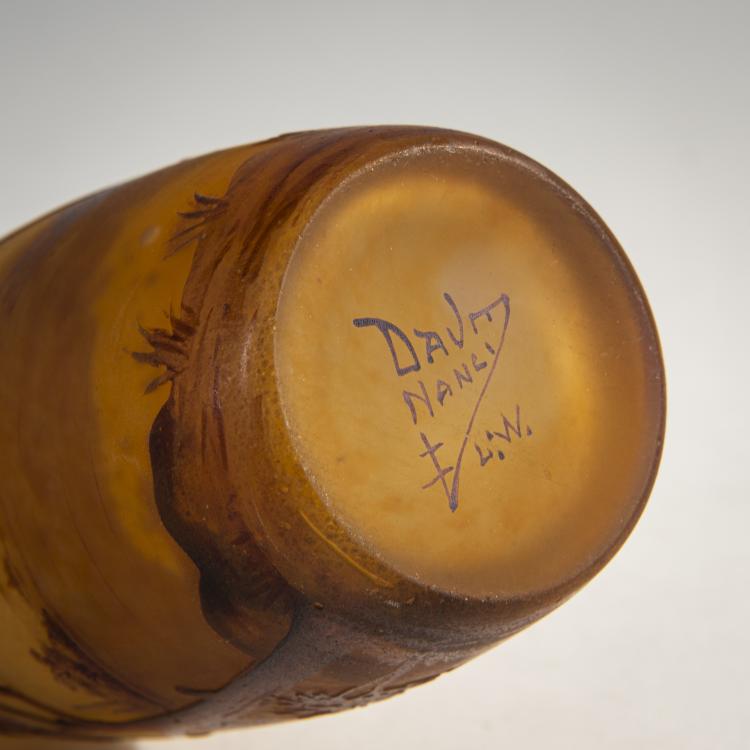 Bild 2 zu Objekt, Vase 'Paysage lacustre', um 1910, Daum Fr&egrave;res, Nancy, 174A 100