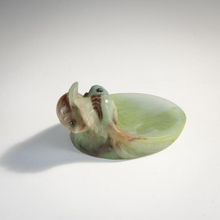 Hauptbild zu Objekt, Vide-poches 'Cyprins dor&eacute;s', 1906-13, Henri Berg&eacute;, Walter, Amalric, Nancy, 174A 197