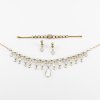Elegant three-piece Edwardian parure with moonstones