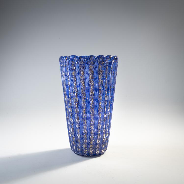 Hauptbild zu Objekt, Vase, um 1950, Ercole Barovier, Barovier & Toso, Murano, 175C 505