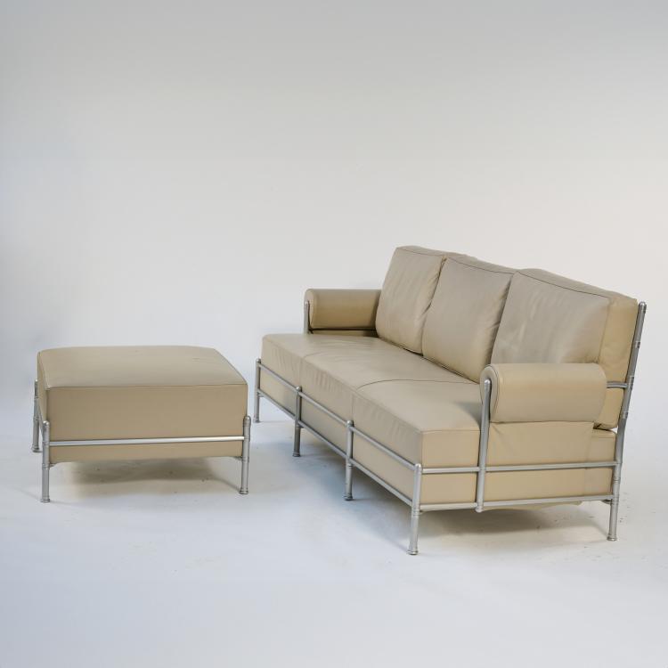 Bild 1 zu Objekt, Sofa und Ottoman 'Ambassador', um 1930, Warren McArthur, ClassiCon, M&uuml;nchen, 174B 557