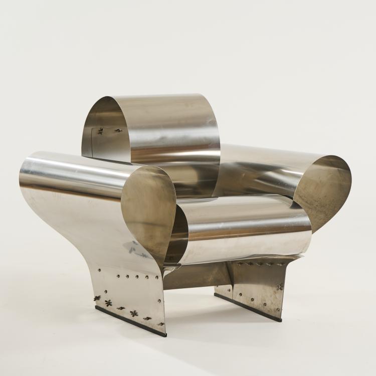 Bild 1 zu Objekt, Armlehnsessel 'Well Tempered Chair', 1986 (Entwurf), Ron Arad, Vitra, Birsfelden, 175A 7