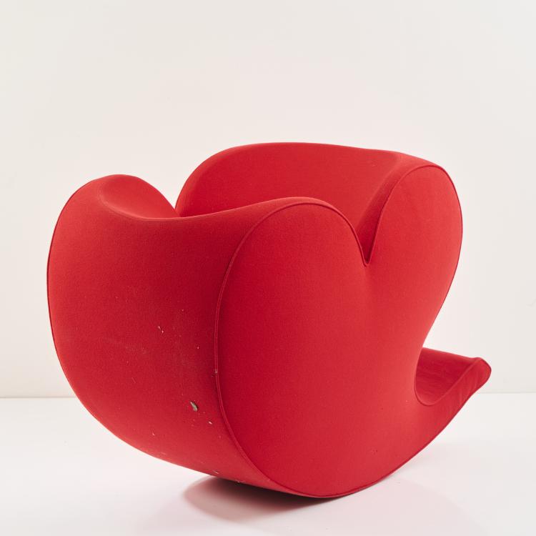 Bild 2 zu Objekt, 'Soft Heart' rocking chair, 1991 (design), Ron Arad, Moroso, Tavagnacco, 175A 4