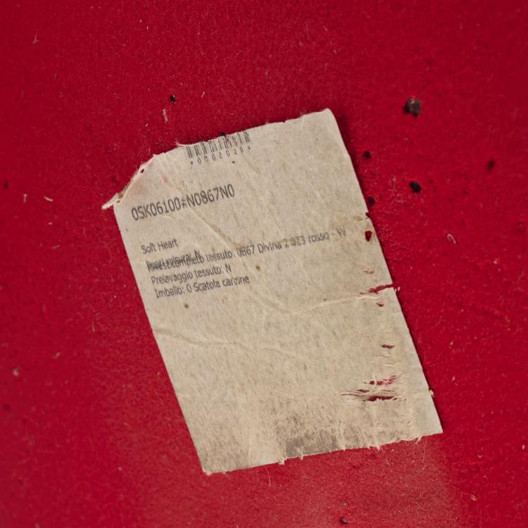 Bild 4 zu Objekt, 'Soft Heart' rocking chair, 1991 (design), Ron Arad, Moroso, Tavagnacco, 175A 4