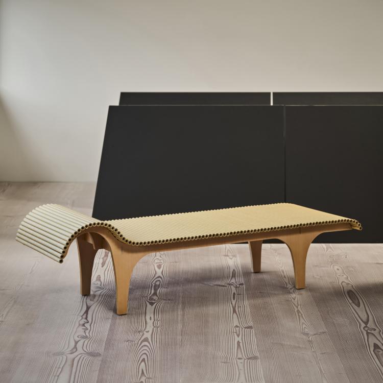 Bild 2 zu Objekt, 'Carta' chaise longue, 1998 (design), Shigeru Ban, Cappellini, Mailand / Milan, 175A 82
