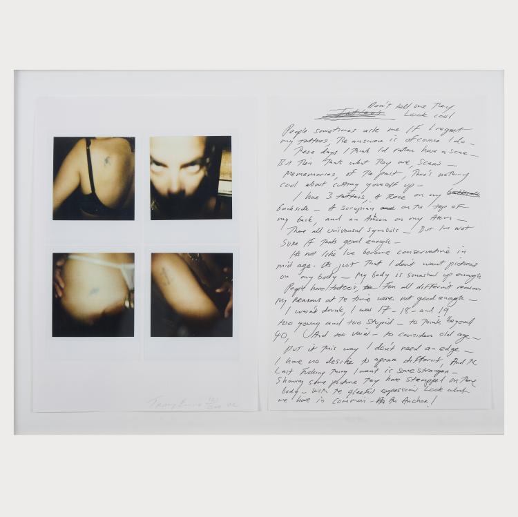 Hauptbild zu Objekt, 'Tattoo', 2002, Tracey Emin, 175D 730