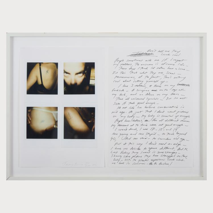 Bild 1 zu Objekt, 'Tattoo', 2002, Tracey Emin, 175D 730