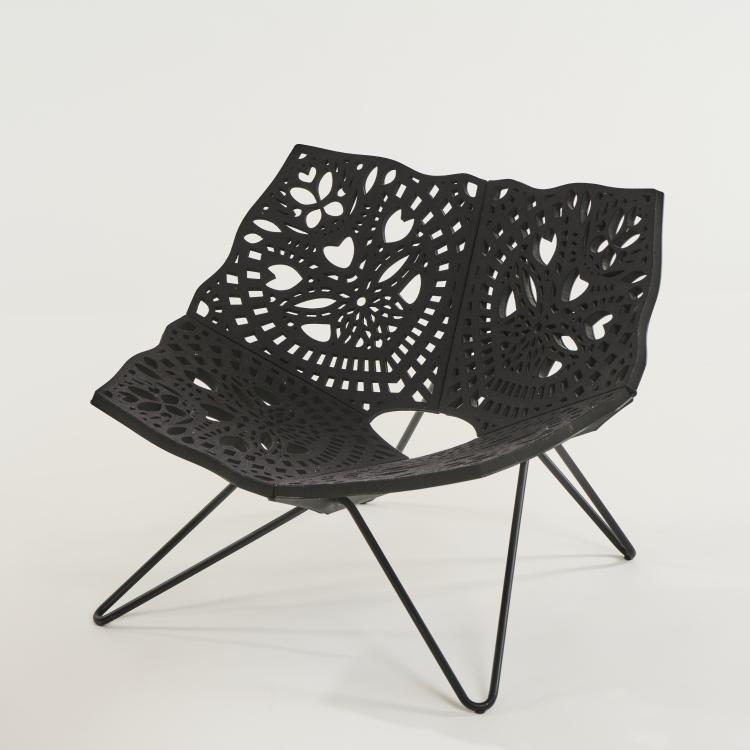 Bild 2 zu Objekt, 'Prince' easy chair, 2001 (design), Louise Campbell, Hay, Kopenhagen, 175A 57