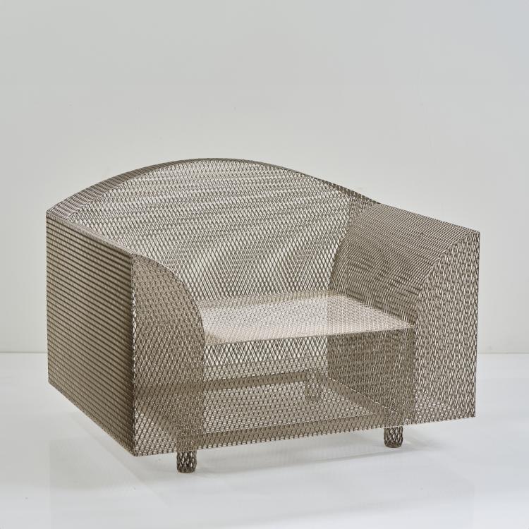 Hauptbild zu Objekt, Armlehnsessel 'How High The Moon', 1986, Shiro Kuramata, Vitra, Birsfelden, 174B 745