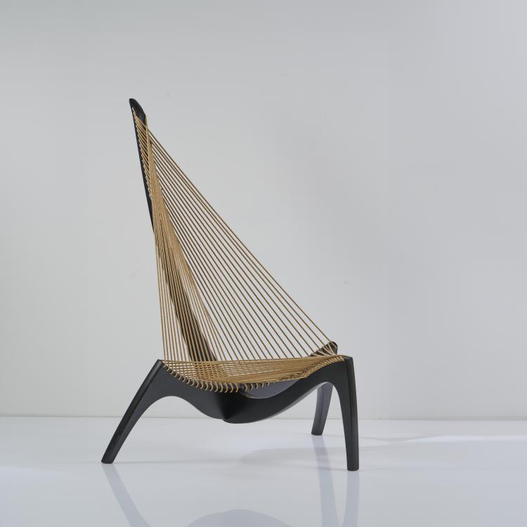 Bild 2 zu Objekt, 'Harp Chair', 1963, J&oslash;rgen H&oslash;velskov, Christensen & Larsen, Kopenhagen, 174B 658