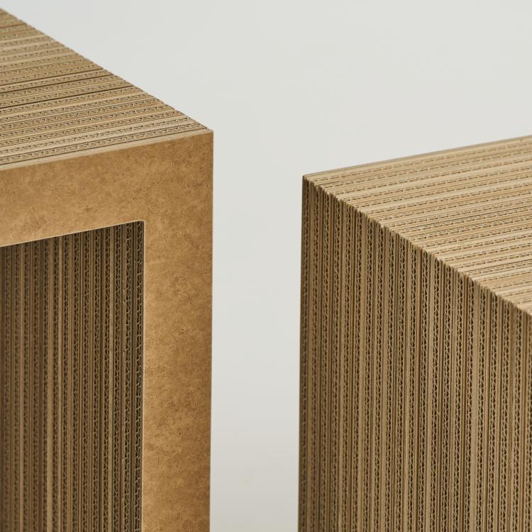 Bild 4 zu Objekt, Three 'Low Table Set' nesting tables 1972 (design), Frank O. Gehry, Vitra, Birsfelden, 175A 33