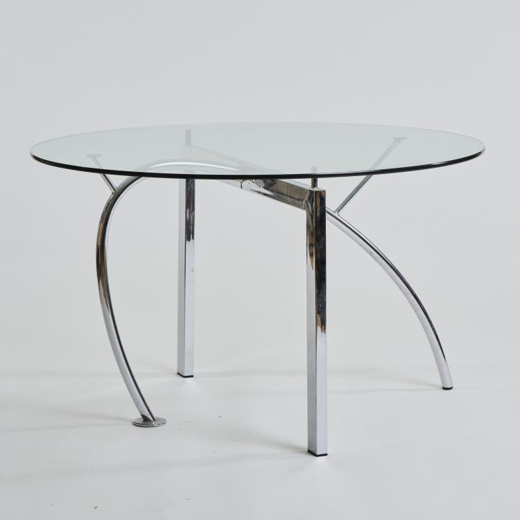 Hauptbild zu Objekt, 'Flusso 6' table, 1987 (design), Massimo Iosa Ghini, Moroso, Tavagnacco, 175A 55