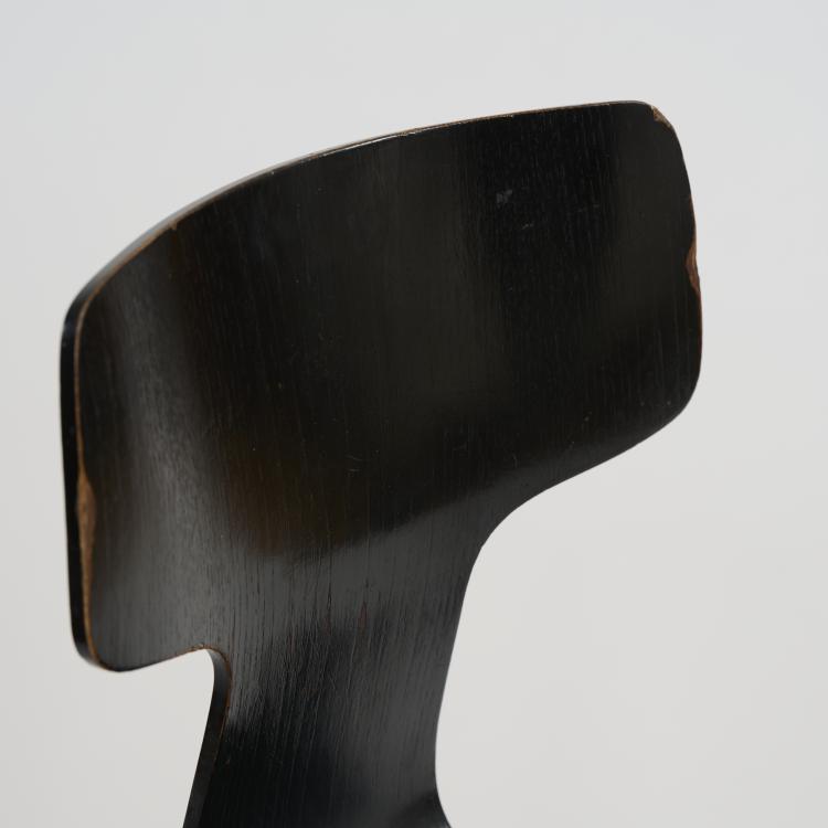 Bild 4 zu Objekt, Two '3103' chairs, 1955 (design), Arne Jacobsen, Hansen, Fritz, Kopenhagen, 175A 30