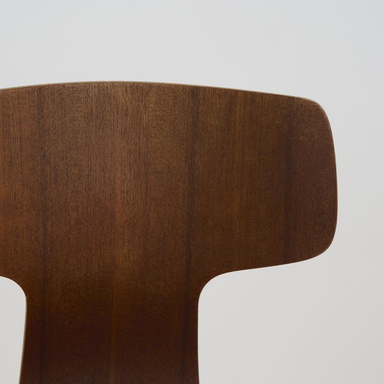 Bild 5 zu Objekt, Two '3103' chairs, 1955 (design), Arne Jacobsen, Hansen, Fritz, Kopenhagen, 175A 30