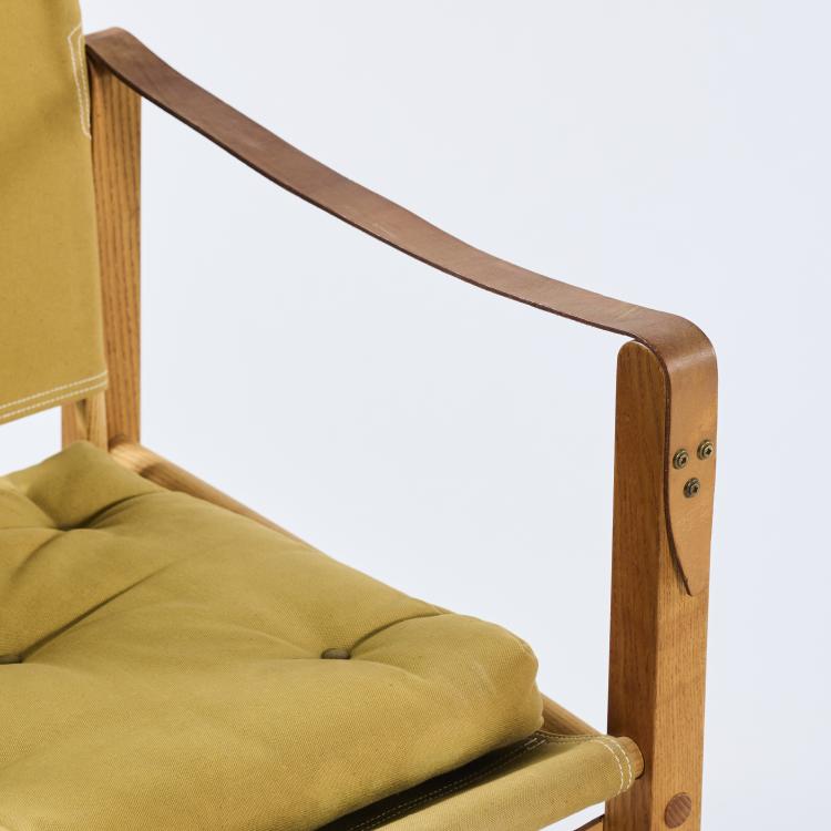 Bild 6 zu Objekt, Two 'Safari' armchairs with footstools, 1933 (design), Kaare Klint, Rasmussen, Rud., Snedkerier Aps, Kopenhagen, 175A 22