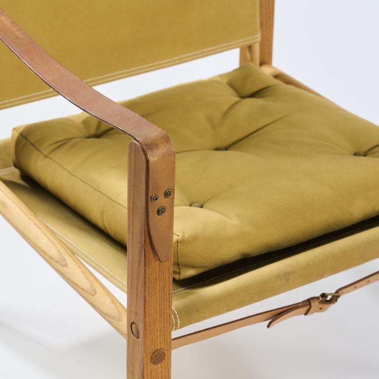 Bild 7 zu Objekt, Two 'Safari' armchairs with footstools, 1933 (design), Kaare Klint, Rasmussen, Rud., Snedkerier Aps, Kopenhagen, 175A 22