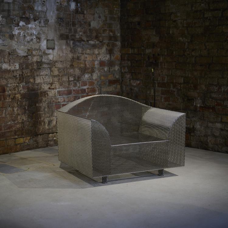 Bild 1 zu Objekt, Armlehnsessel 'How High The Moon', 1986 (Entwurf), Shiro Kuramata, Vitra, Birsfelden, 175A 50