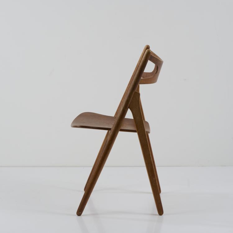 Bild 2 zu Objekt, 'CH 29 Sawbuck chair', c. 1950, Hans J. Wegner, Carl Hansen & Son, Odense, 174B 586