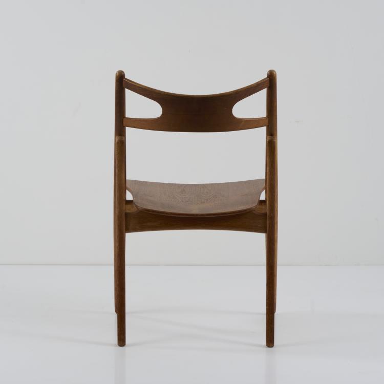 Bild 6 zu Objekt, 'CH 29 Sawbuck chair', c. 1950, Hans J. Wegner, Carl Hansen & Son, Odense, 174B 586
