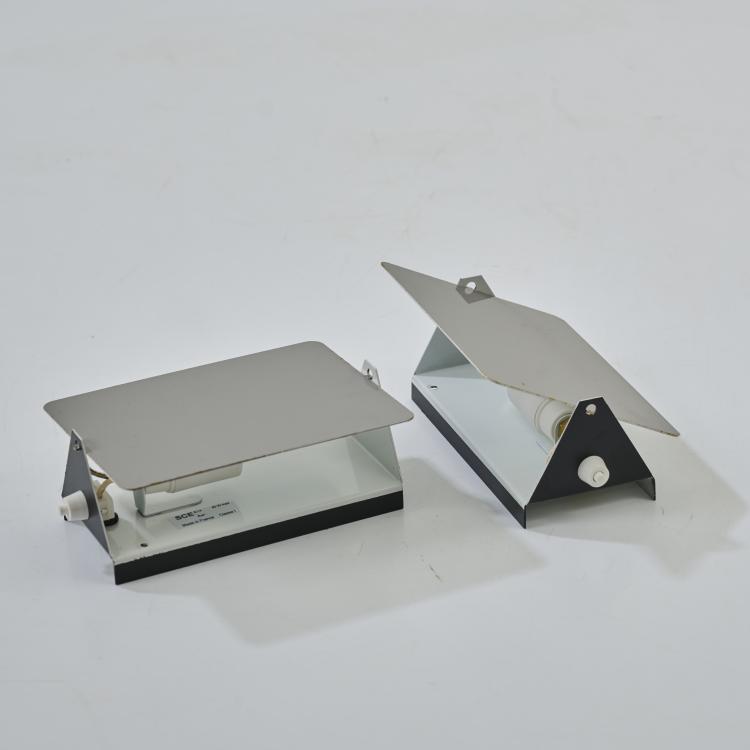Hauptbild zu Objekt, Two wall lights 'CP-1', 1963, Charlotte Perriand, Steph Simon, Paris; SCE, 174B 659