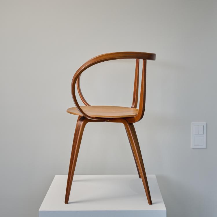 Bild 3 zu Objekt, Armlehnstuhl 'Pretzel Chair', 1952 (Entwurf), George Nelson, Vitra, Birsfelden, 175A 46