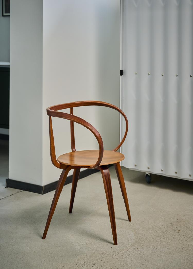 Bild 5 zu Objekt, Armlehnstuhl 'Pretzel Chair', 1952 (Entwurf), George Nelson, Vitra, Birsfelden, 175A 46