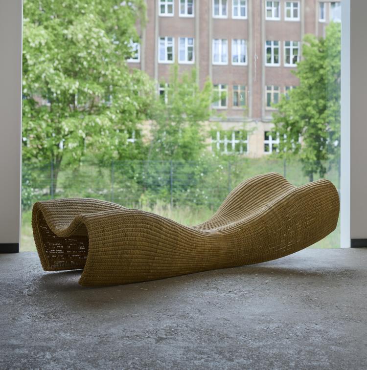 Bild 2 zu Objekt, 'Wicker Lounge' chaise longue, 1990 (design), Marc Newson, Cappellini, Mailand, 175A 62