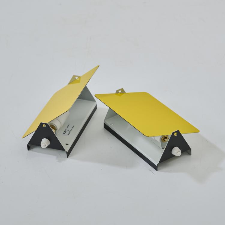 Hauptbild zu Objekt, Two wall lights 'CP-1', 1963, Charlotte Perriand, Steph Simon, Paris; SCE, 174B 661