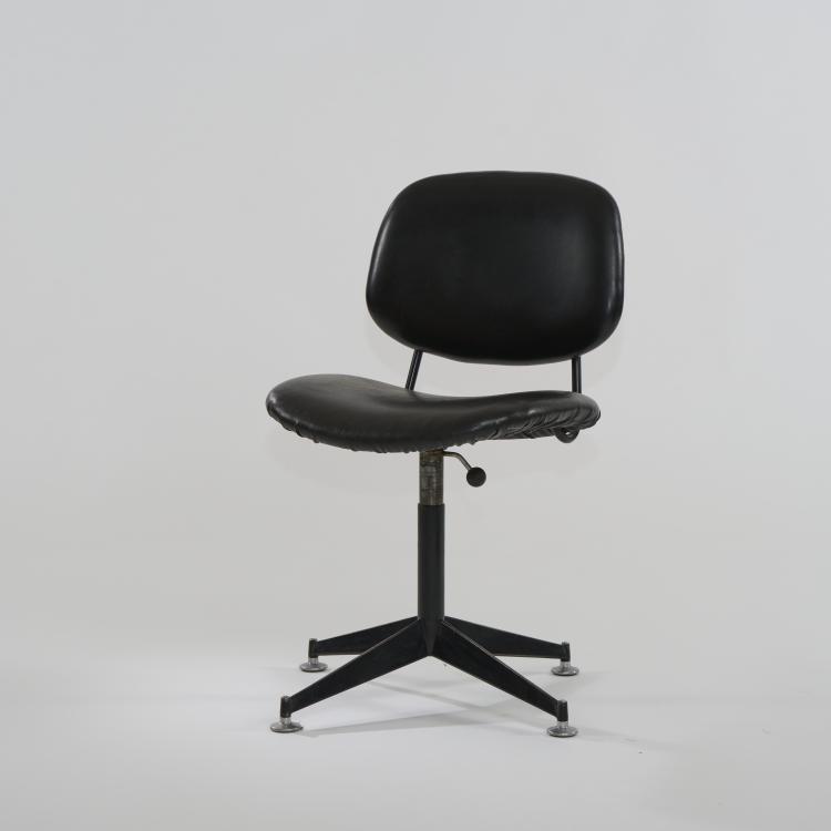 Hauptbild zu Objekt, Chair 'Arco', 1963, Studio B.B.P.R.,Ludovico Barbiano di Belgiojoso,Enrico Peressutti,Ernesto Nathan Rogers, Olivetti, Ivrea, 174B 662