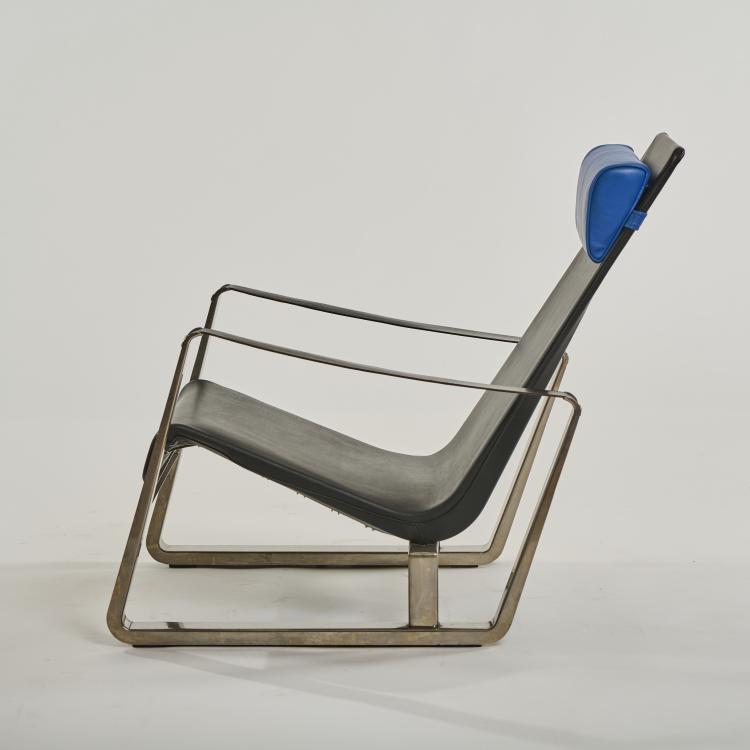 Bild 3 zu Objekt, 'Fauteuil Metallique - Cit&eacute; Universitaire - D81', 1927 (design), Jean Prouv&eacute;, Tecta, Lauenf&ouml;rde, 175A 18