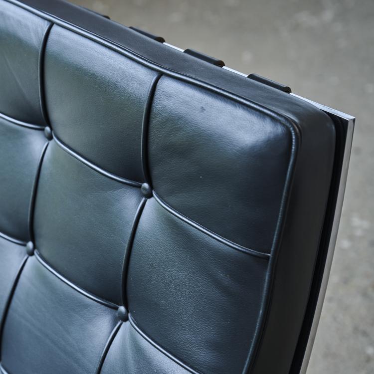 Bild 11 zu Objekt, 'Barcelona' easy chair with footstool, 1929 (design), Ludwig Mies van der Rohe, Knoll International, New York, 175A 14