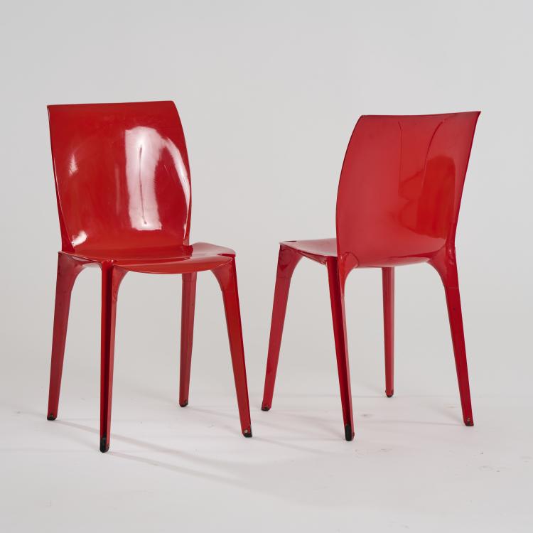 Hauptbild zu Objekt, Two 'Lambda' chairs, 1963, Marco Zanuso, Gavina, Mailand, 174B 665