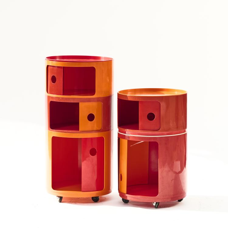 Bild 2 zu Objekt, Five storage containers - models '4953', '4955', '4956', 1969, Anna Castelli Ferrieri, Kartell, Noviglio, 174B 694