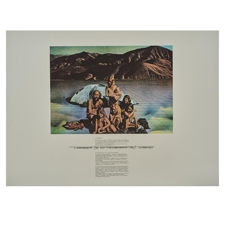 Hauptbild zu Objekt, Multiple 'L'Accampamento', 19711,  Superstudio, Edizioni Jabik Multipli, I.T.F Interfindings, Mailand, 174B 496