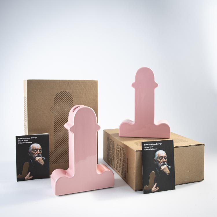 Hauptbild zu Objekt, Two 'Shiva' vases, 1971, Ettore Sottsass, b.d. Ediciones, Barcelona, 174B 460