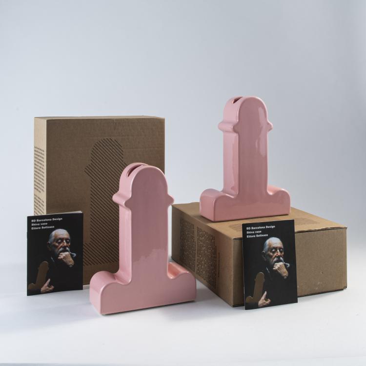 Bild 1 zu Objekt, Two 'Shiva' vases, 1971, Ettore Sottsass, b.d. Ediciones, Barcelona, 174B 460