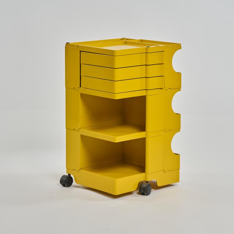 Hauptbild zu Objekt, Rollcontainer 'Boby', 1970, Joe Colombo, Bieffeplast, Padua, 174B 700