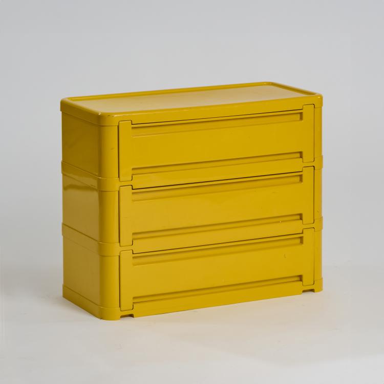 Hauptbild zu Objekt, '4963' dresser, c. 1974, Olaf von Bohr, Kartell, Noviglio, 174B 716