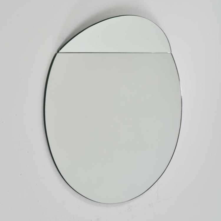 Hauptbild zu Objekt, Wall mirror 'Iseo', 1982, Hiroyuki Toyoda, Gavina, Simon, Mailand / Milan, 174B 738