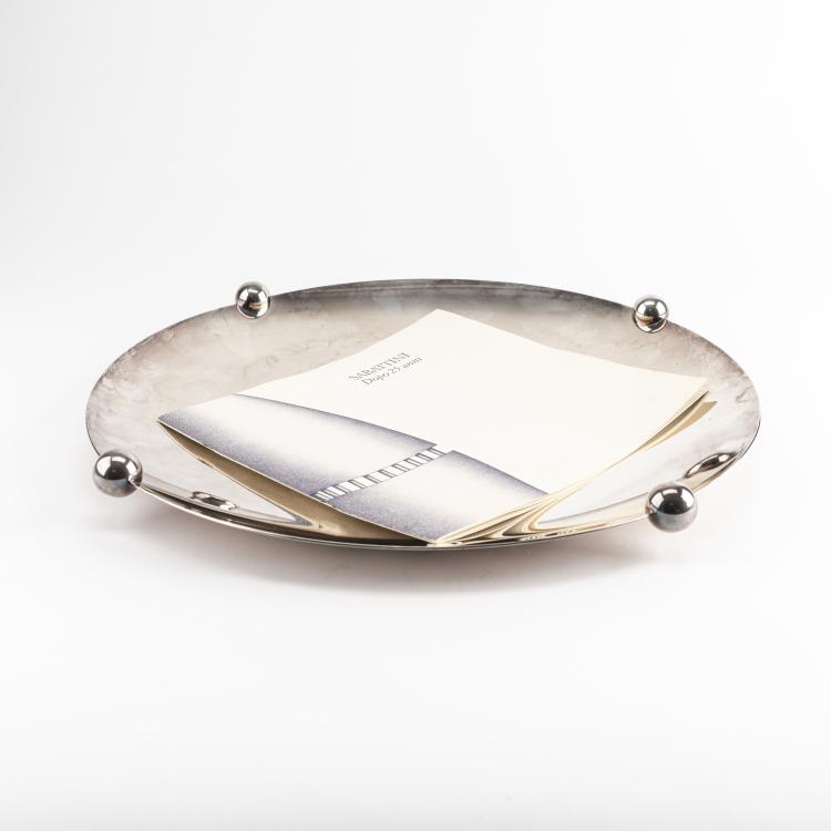 Bild 1 zu Objekt, 'La Giostra' plate, 1987/89, Lino Sabattini, Sabattini, Bregnano, Como, 174B 483