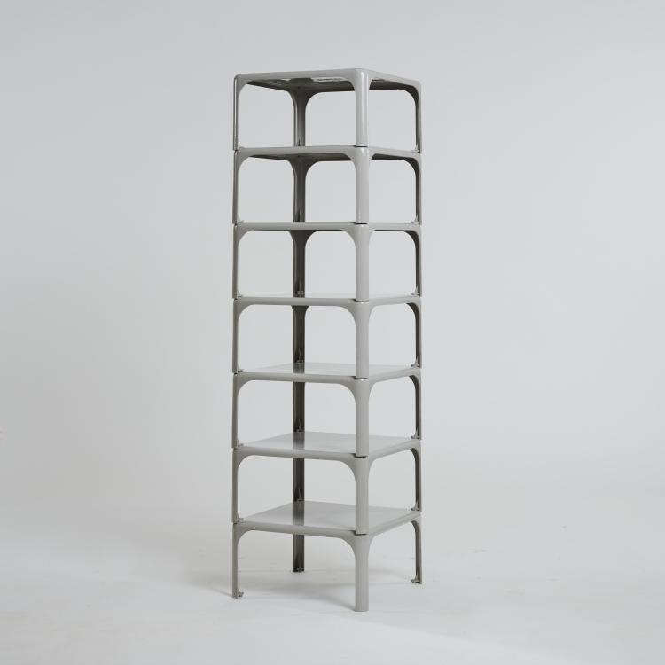 Hauptbild zu Objekt, Seven 'Demetrio 45'/'Elena' stacking tables, 1966, Vico Magistretti, Artemide, Mailand / Milan, 174B 682