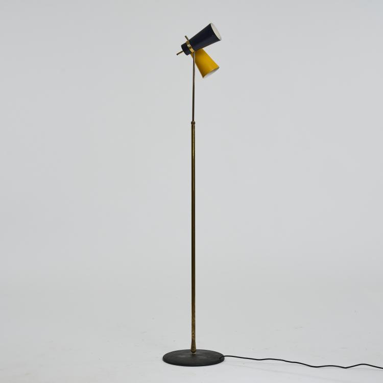 Hauptbild zu Objekt, Floor lamp, 1950s, Giuseppe Ostuni (attributed), OLuce, Mailand / Milan (zugeschrieben/attr.), 174B 635